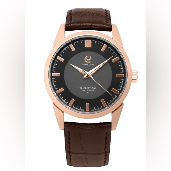 Toro Luna Aficionado Quartz Rose Gold Wristwatch. - Picture 9 of 10